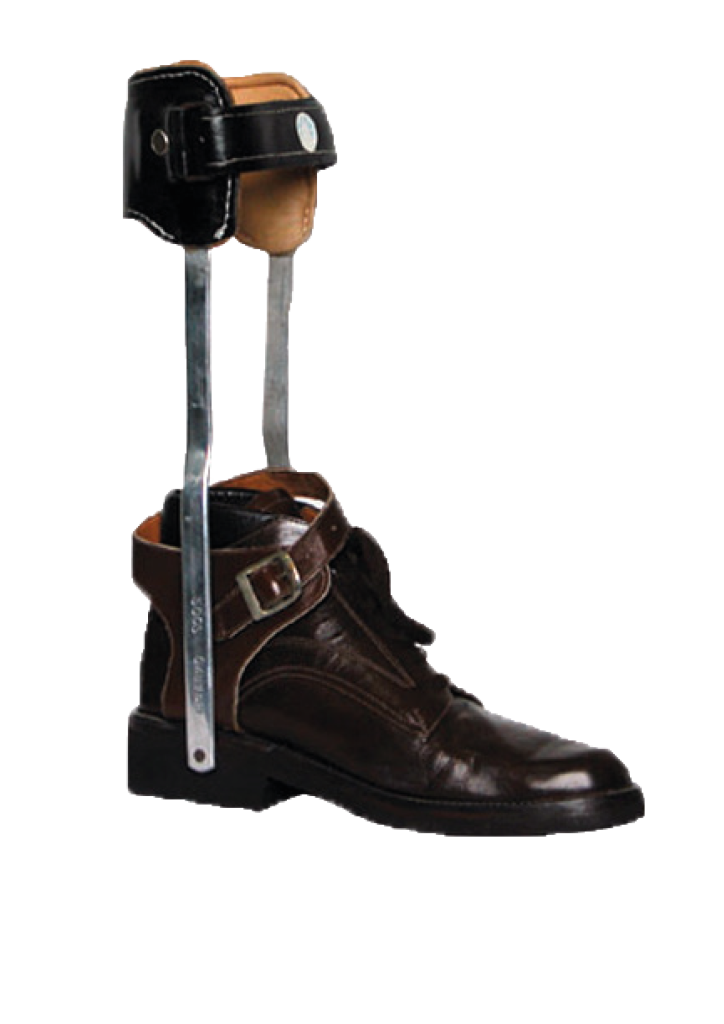 Orthèse de jambe à tourillon