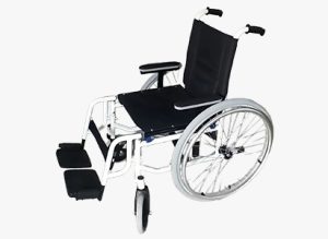 FAUTEUIL ROULANT EN ACIER -Renforce 